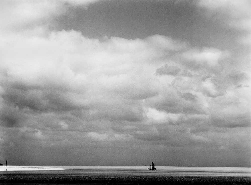 Black And White Bicykle