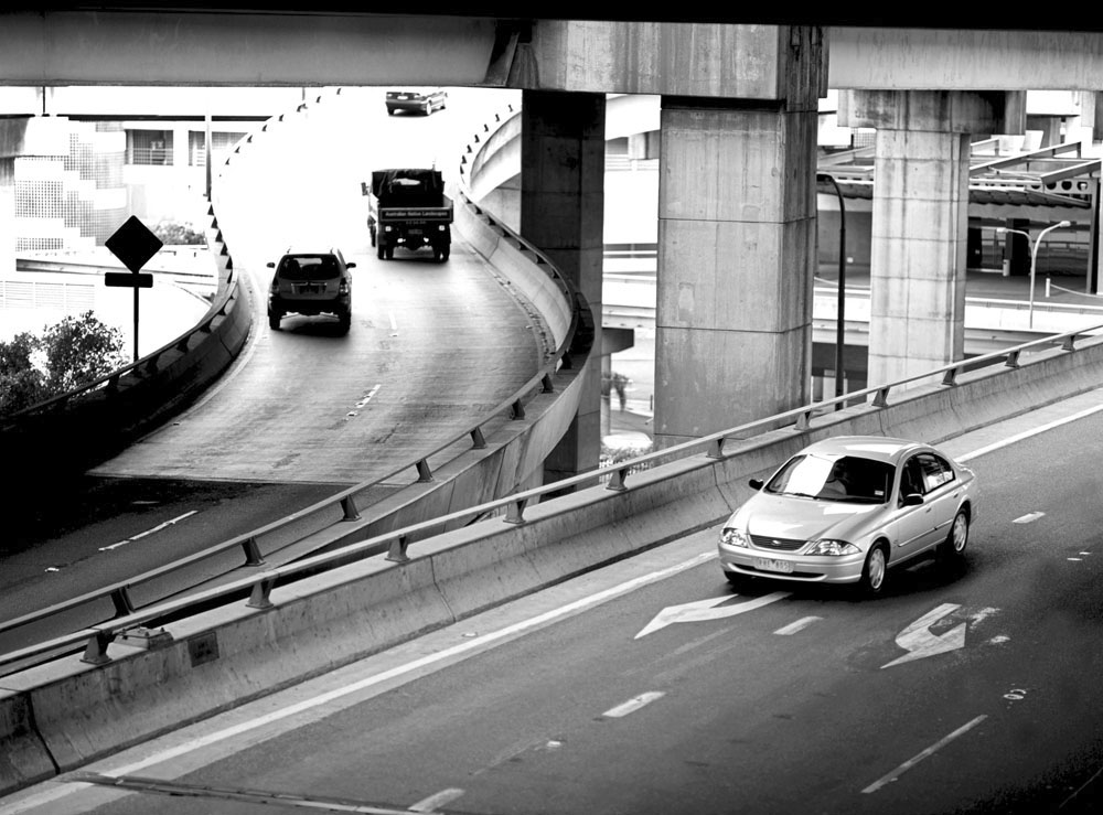 Black And White Serpents II Car
